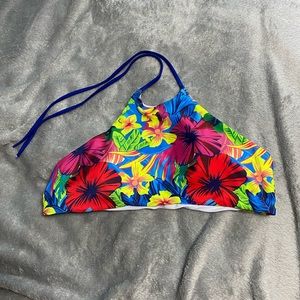 High neck bikini top